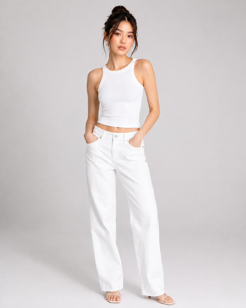 Aura Ribbed Tank Top