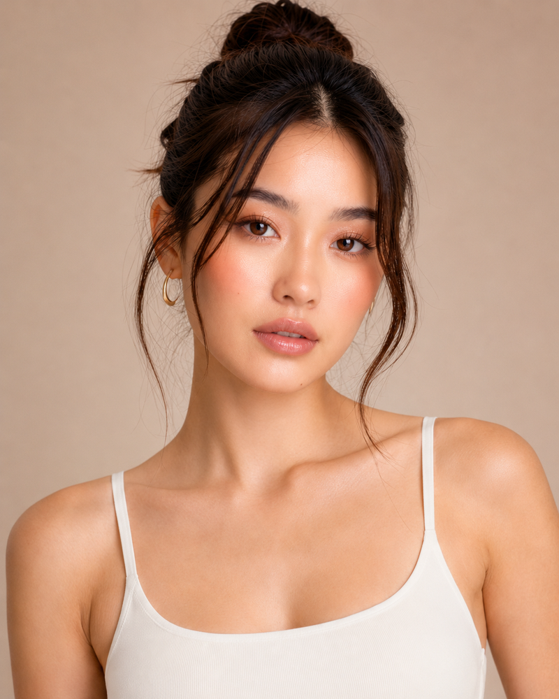 Gaia Spaghetti Strap Crop Top