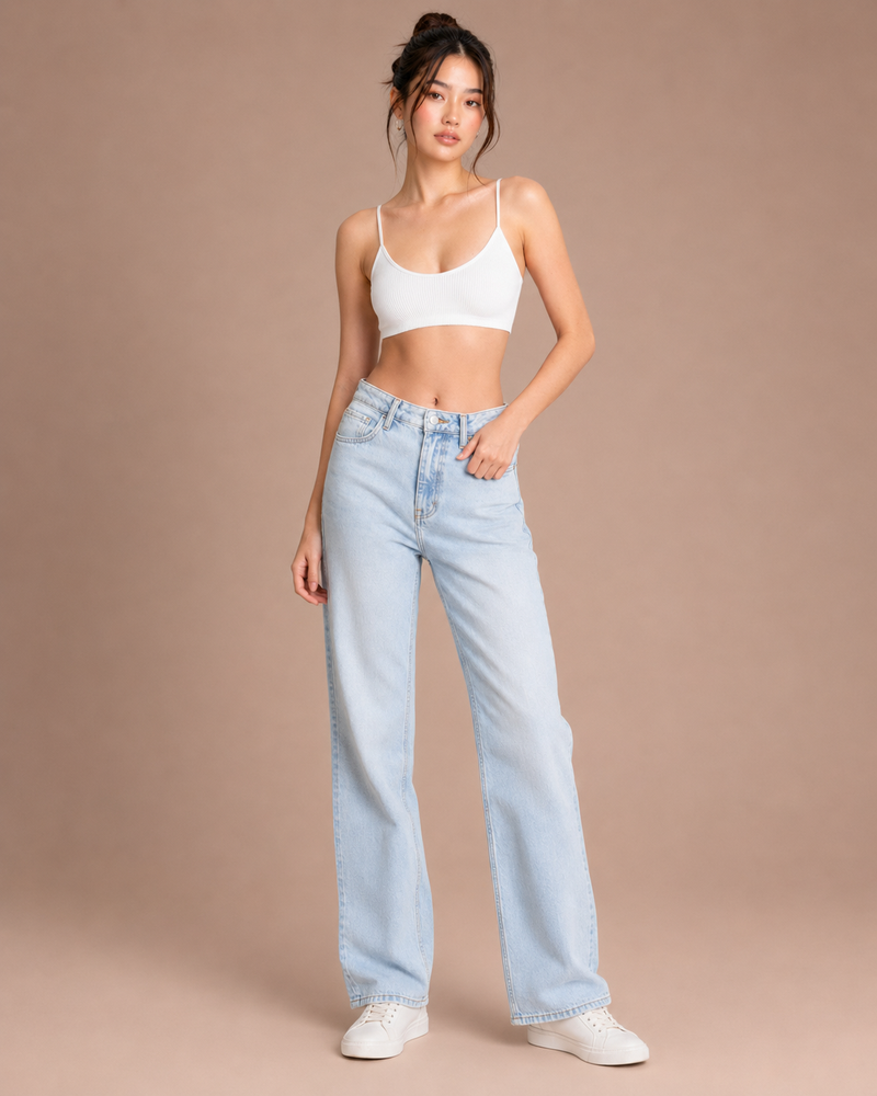 Maya Ribbed Crop Top
