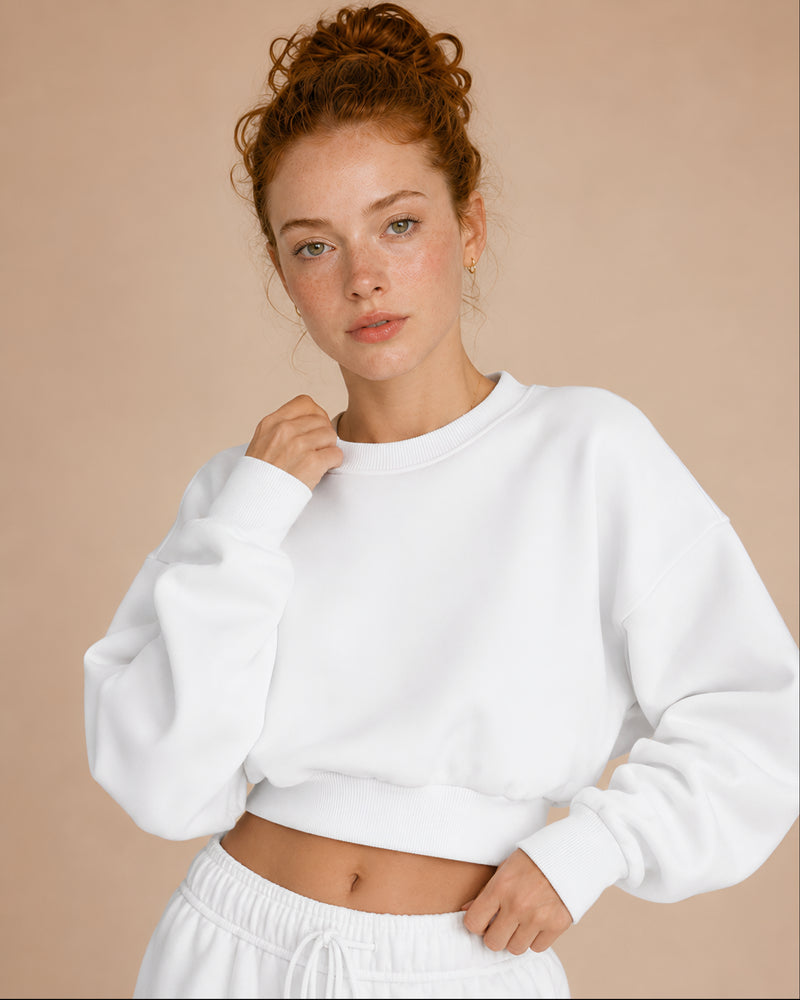 Hera Cropped Sweatshirt