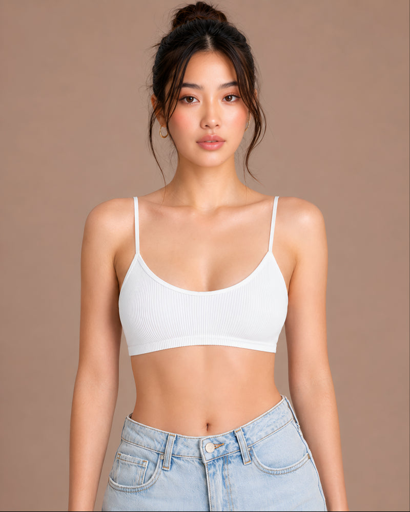 Maya Ribbed Crop Top