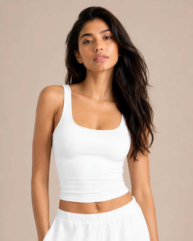 Selene Scoop Neck Tank Top