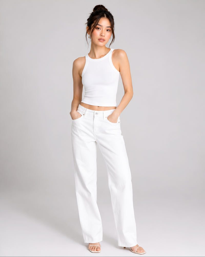 Aura Ribbed Tank Top