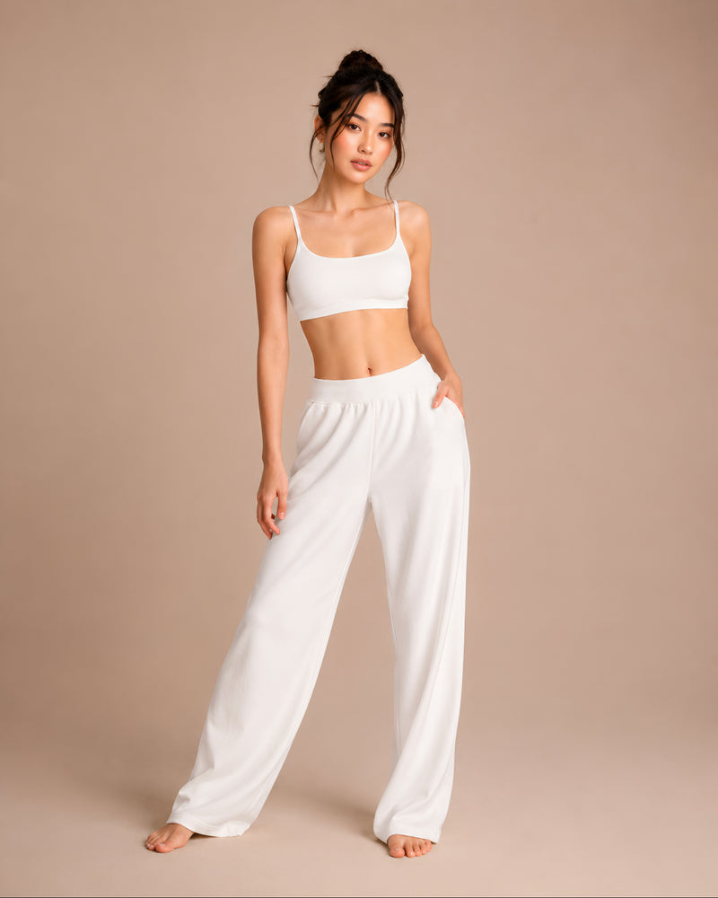 Gaia Spaghetti Strap Crop Top