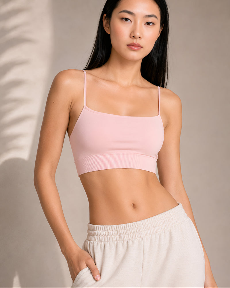 Leda Square Neck Crop Top
